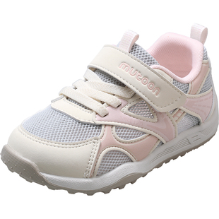 牧童童鞋女童户外幼小稳步鞋透气网面软底2026夏季新款男童运动鞋