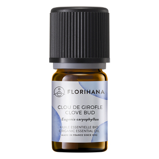 Florihana丁香花苞精油单方精油清新温暖口腔香薰身体按摩护肤