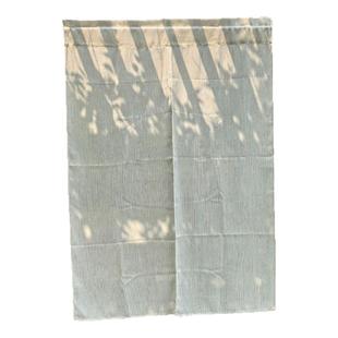 朱小仙扶风纱防尘门帘隔断新款半帘原木风窗帘民宿门帘纱帘免打孔