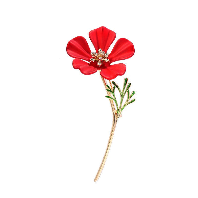 皇家莎莎花朵西装饰品别针