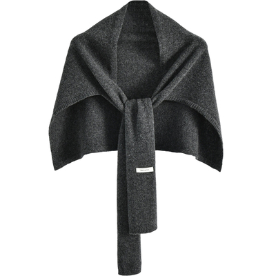 高档100%羊毛男士披肩外搭