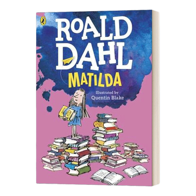 玛蒂尔达 彩色插图版 英文原版 Matilda Colour Edition 罗尔德达尔系列 英文版 进口英语原版书籍