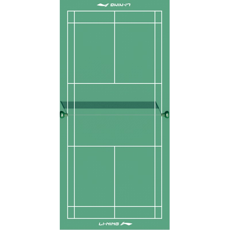 李宁羽毛球地胶球馆专用防滑比赛型砂粒纹CT55羽毛球场地垫