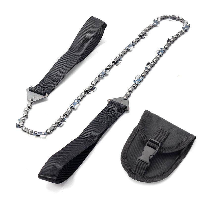 户外锯子手动手工切管拉锯切割神器链条锯木钢丝手拉绳锯线锯野外