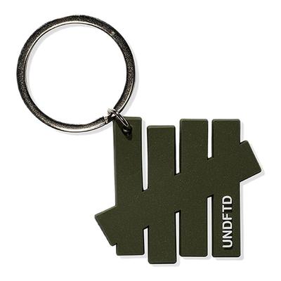 UNDEFEATED五条杠官方夏季LOGO钥匙扣