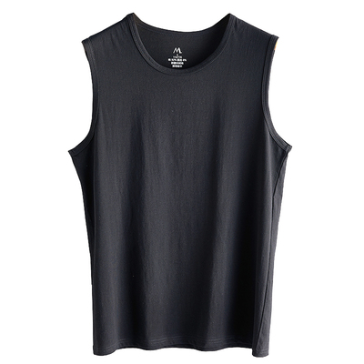背心男士夏季纯棉无袖宽松运动