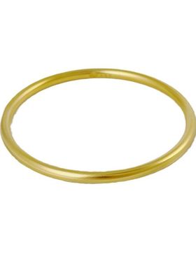 女性沙金礼盒包装素圈手镯不褪色