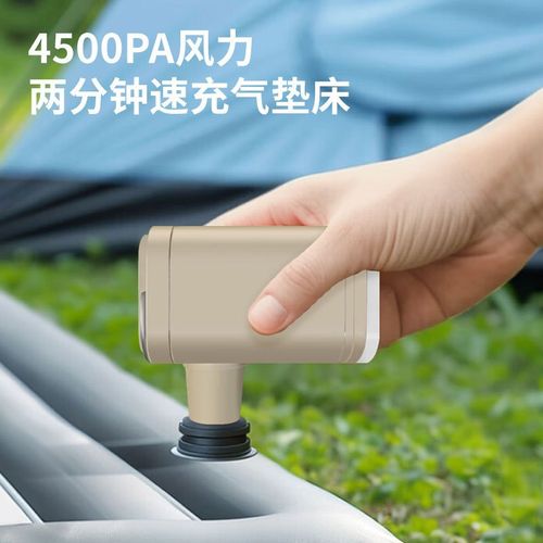 户外电动充气泵游泳圈露营帐篷自动两用气垫床抽泵沙发充便携式充