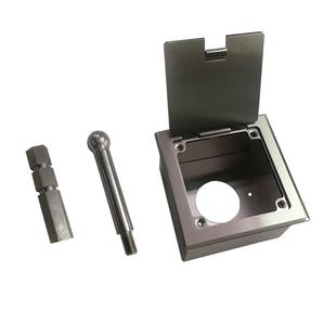 定制沉降观测点保护盒电力沉降水准测量标志不锈钢保护盒免打字费