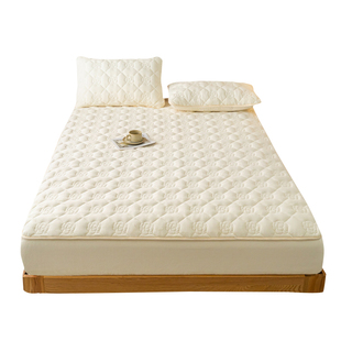 冬季牛奶绒床笠防水隔尿加厚加绒租房出租屋床垫套罩床罩专用床套