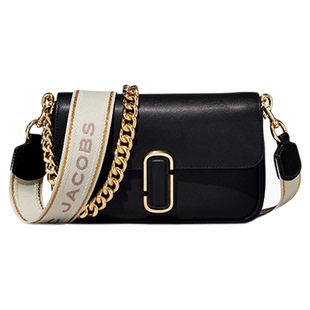 【新年特惠】MARC JACOBS/莫杰 J MARC 中号牛皮纯色单肩斜挎包