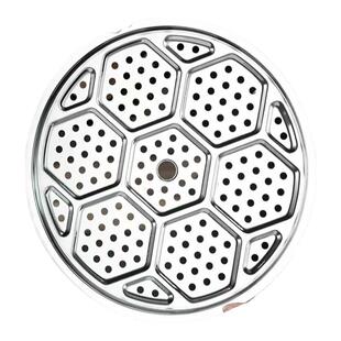 食品级加厚不锈钢蒸片家用蒸格蒸架蒸屉隔水蒸盘商用隔层圆形篦子