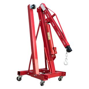 折叠小吊机液压汽车发动机吊架引擎起重2T3T移动吨位千斤顶工具
