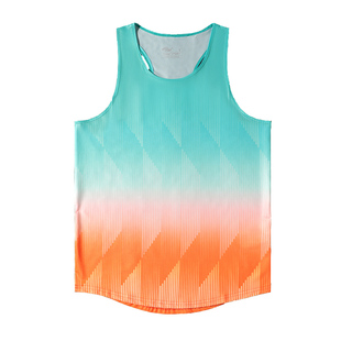 田径服背心男体育生训练服短跑比赛服马拉松跑步背心运动服定制