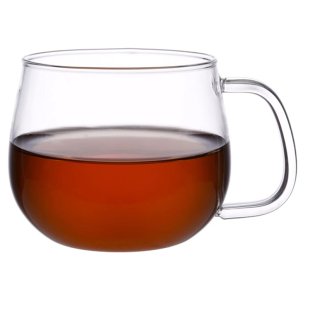 Kinto日本进口玻璃杯家用耐高温泡茶杯办公室加厚透明水杯牛奶杯