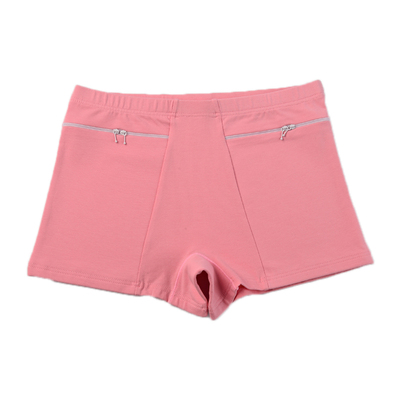 纯棉新款女双口袋防盗女士内裤