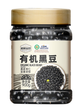 和粮有机黑豆900g源头厂家