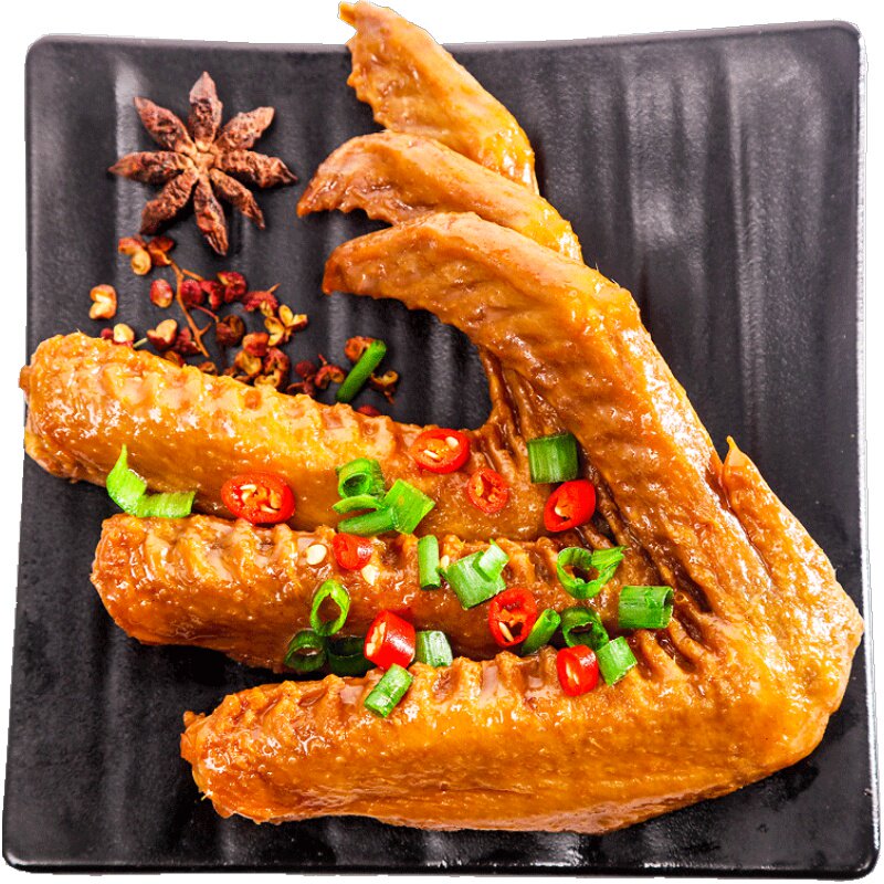贻庆福建泉州特产小吃洪濑卤味鸭翅办公室零食小包装独立肉类即食