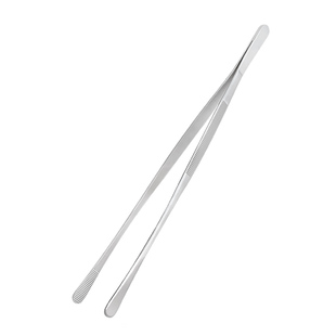 烤肉专用夹子煎牛排夹不锈钢镊子韩式油炸夹烧烤夹加长商用食物夹