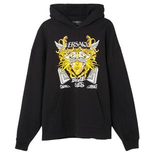 Versace/范思哲男士朋克美杜莎潮连帽卫衣 1006481 1A04494