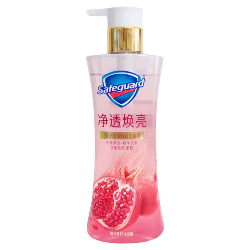 舒肤佳啫喱沐浴露红石榴山茶花香