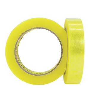 透明窄胶带1.5-2.0-2.4-3小号胶带快递打包捆扎胶带整箱封箱大卷