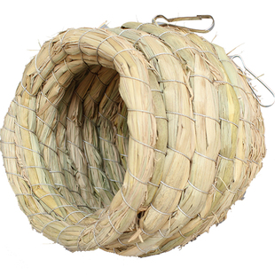 手工草编窝 鸟窝草窝 虎皮牡丹玄凤鹦鹉窝鸟巢小鸟窝 繁殖窝保暖