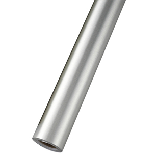 不锈钢银色贴纸防水自粘拉丝金属贴膜橱柜门冰箱电梯内改色遮丑贴