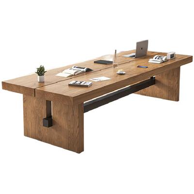 去客厅化大长书桌办公室会议桌