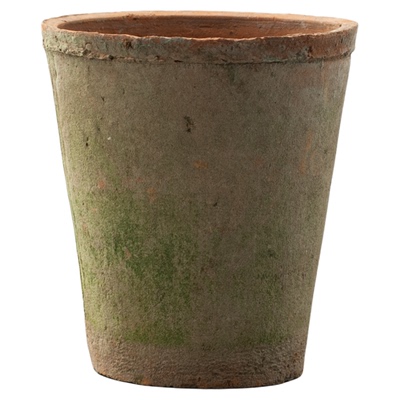 月季花盆做旧透气陶土花盆