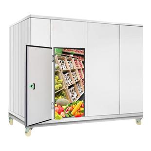 冰达仕冷库全套设备可定制移动果蔬冷藏库肉类冷冻速冻制冷机组