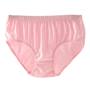 4条装 全棉透气女童三角内裤少女简约初高中大童学生纯棉儿胖小孩