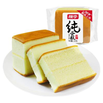 桃李面包桃李纯蛋糕下午茶点心