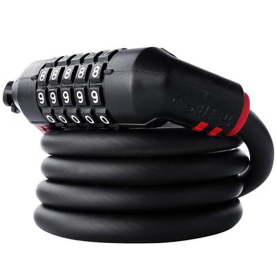 玥玛钢缆锁钢丝密码锁自行车锁