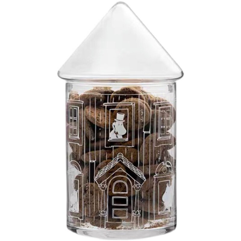 芬兰muurla北欧风玻璃创意储物罐