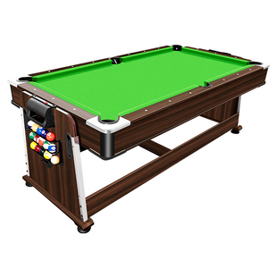 成人标准4合1游戏桌 家庭商用台球乒乓球冰球黑8式室内球厅娱乐桌