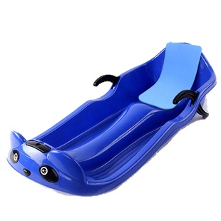 双人加厚滑雪板儿童滑草板坐板耐磨成人小孩滑冰板雪爬犁雪橇车圈