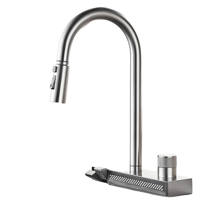 箭牌厨房龙头飞雨瀑布可旋转