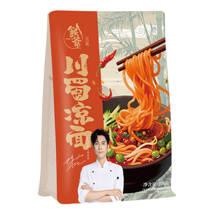 【林依轮直播间】饭爷川蜀凉面270g凉拌面半干面带拌料方便凉皮