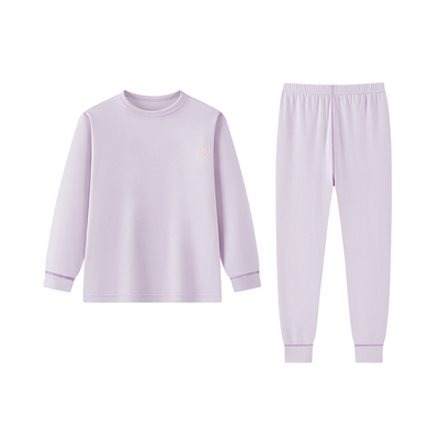 笛莎女童德绒保暖内衣套装冬季无骨加厚秋冬棉毛衫儿童秋衣秋裤