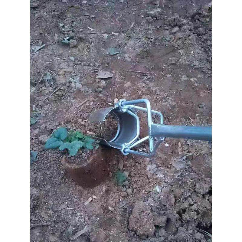 移苗器移栽器移玉米神器移苗神器起苗器挖苗器打孔器加厚白钢圆筒
