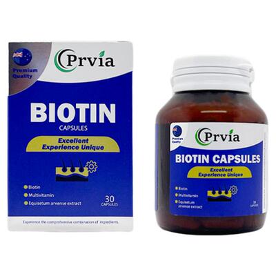 新西兰Prvia生物素硬胶囊生发30