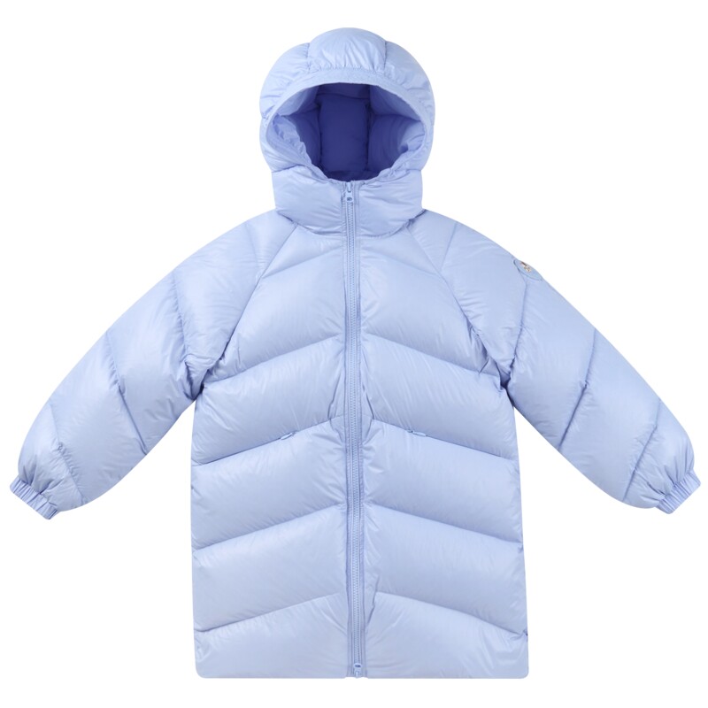 【商场同款】安奈儿童装女童中长款羽绒服冬保暖AG445807