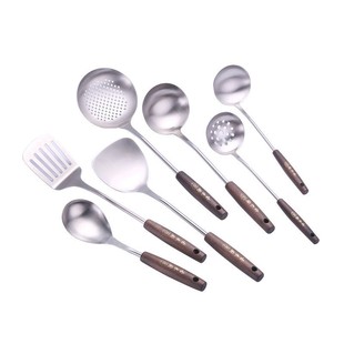 加长304不锈钢锅铲炒菜铲子厨房家用炒菜勺子家用产子厨具套装