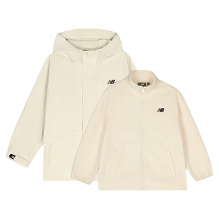 Newbalance nb官方童装 4-14岁儿童秋季新品户外连帽外套两件套