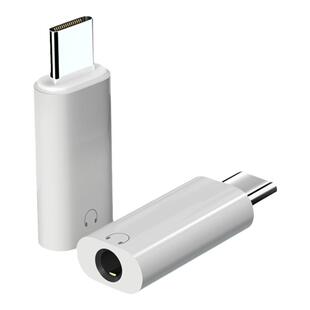 Typec数字解码DAC转接头3.5mm耳机圆孔插头输出AUX麦克风18适用iPhone15 max手机转换器16s连接线pro小尾巴