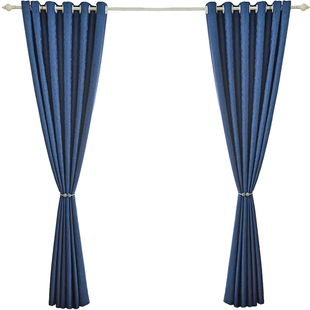 加厚新款成品窗帘全遮光简约阳台卧室客厅高档大气隔热防晒遮阳布