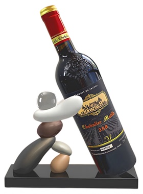 红酒架摆件高级感客厅酒柜装饰品