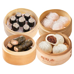 【8包新品仅89元】陶陶居广式点心叉烧牛肉丸虾饺早茶早餐半成品