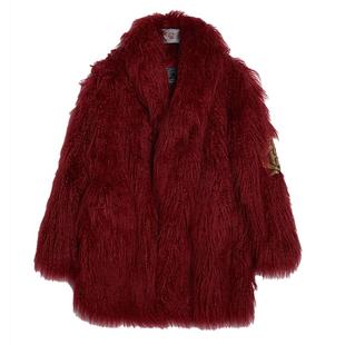 TCH潮牌轻奢新烫钻休闲个性潮流时髦奢华毛毛外套T214276029